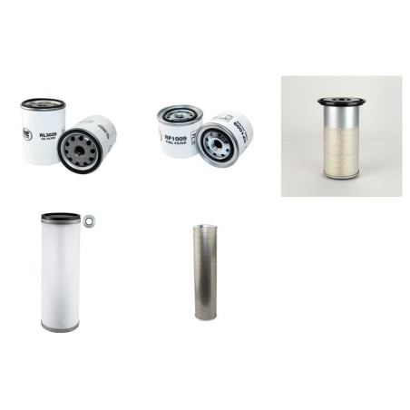 HITACHI EX 110-5 Filter Service Kit w/Isuzu 4BG1 Eng.