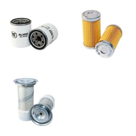 Hitachi EX30-1 Filter Service Kit Air, Oil, Fuel Filters - Serial Number 1316 up