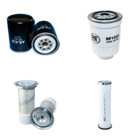 Filter Kit For Hitachi EX45-1 Filter Service Kit Air, Oil, Fuel Filters