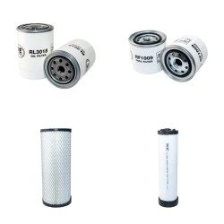 Filter Kit For Hitachi EX75UR-3 Service Kit Air, Oil, Fuel Filters