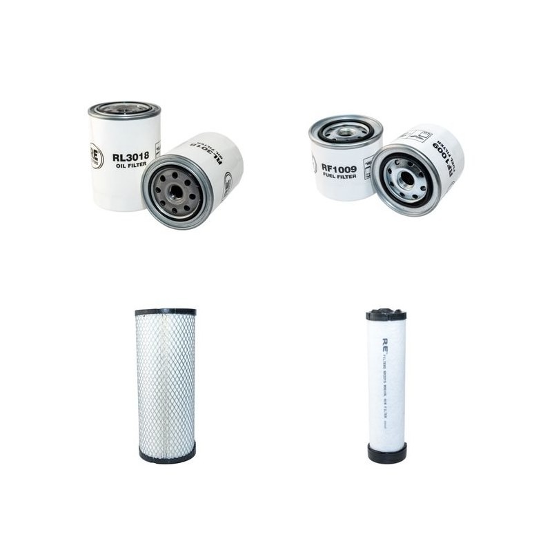 Hitachi EX75UR-3 Service Kit Air, Oil, Fuel Filters