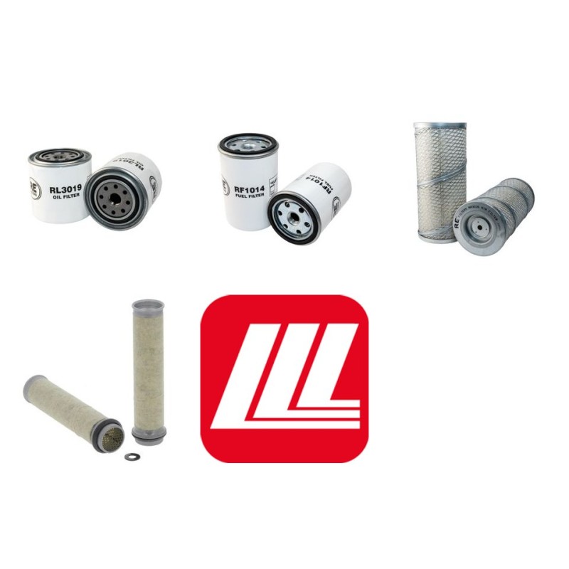 DEPOORTERE RETOURNEUSE Filter Service Kit w/MWM D327-2 Eng.