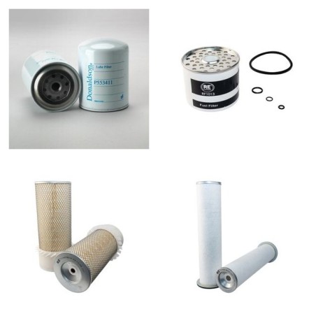 DEROT DTH 115 Filter Service Kit Air Oil Fuel Filters w/Iveco 8045SE00 Eng.     108 CH