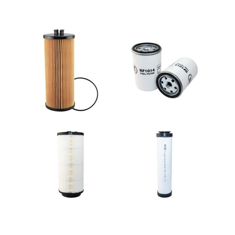 DEUTZ 105 AGROTRON MK I/II Filter Service Kit Air Oil Fuel Filters w/Deutz BF6M1012E Eng.   YR  1.98- 105 CH