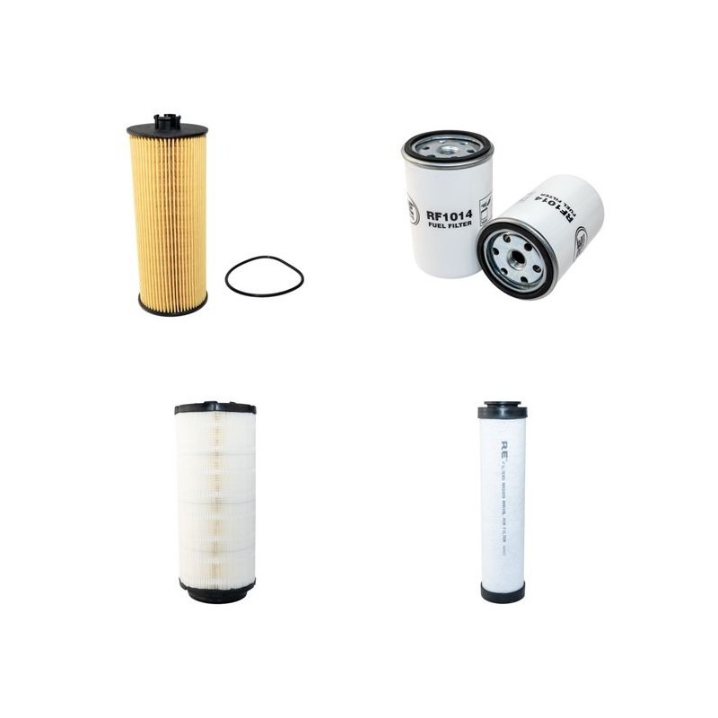 DEUTZ 128 AGROTRON EURO 2 Filter Service Kit Air Oil Fuel Filters w/Deutz BF6M2012C Eng.   YR  11.03- 126 CH