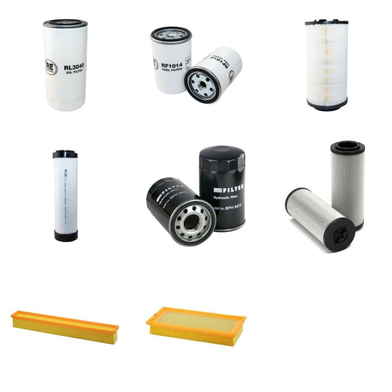 DEUTZ 165.7 AGROTRON Filter Service Kit w/Deutz  Eng.   YR  2006-
