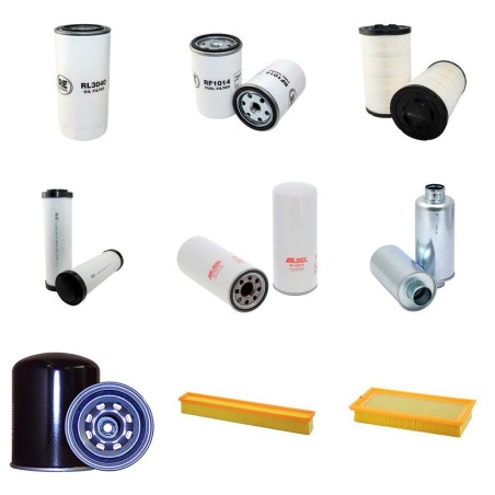 DEUTZ 200 AGROTRON MK I/II Filter Service Kit w/Deutz BF6M1013EC Eng.   YR  1.98- 200 CH