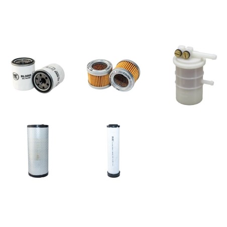 DEUTZ 230 AGROKID Filter Service Kit Air Oil Fuel Filters w/Mitsubishi  Eng.
