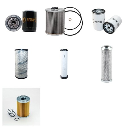 DEUTZ 26.6 AGROVECTOR Filter Service Kit w/Deutz BF4M2012 Eng.   YR  2005-