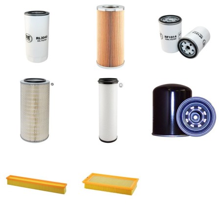 DEUTZ 260 AGROTRON MK I/II Filter Service Kit w/Deutz BF6M1013FC Eng.   YR  1.98- 260 CH