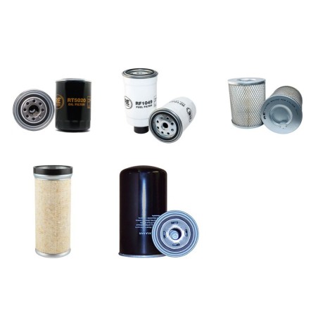 DEUTZ 370 V AGROCOMPACT Filter Service Kit with Deutz Eng 187- HP 70 CH