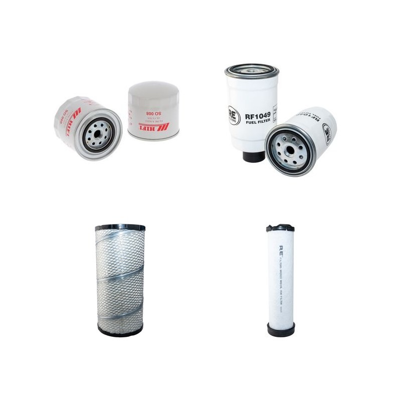 DEUTZ 320 AGROPLUS Filter Service Kit Air Oil Fuel Filters w/SLH 1000.3WTI2-E3 Eng.   YR  2009- 82 CH