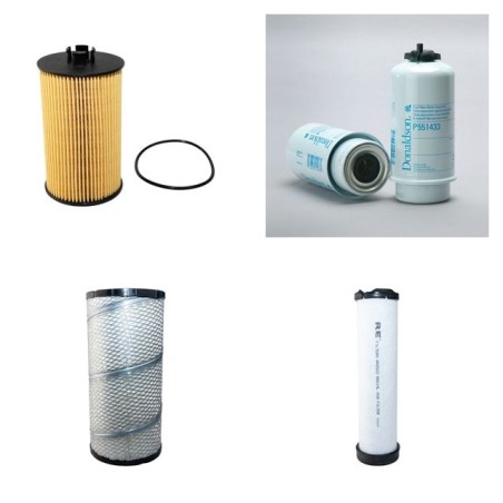 DEUTZ 420 AGROFARM TTV Filter Service Kit with Deutz Tcd2012L04 Eng 2010- HP 99 CH