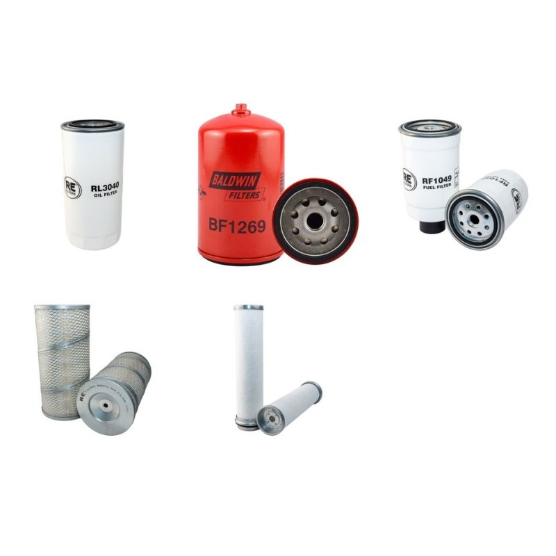 DEUTZ 6.08 AGROSTAR Filter Service Kit Air Oil Fuel Filters w/Deutz F6L913 Eng.   YR  01.93-11.99