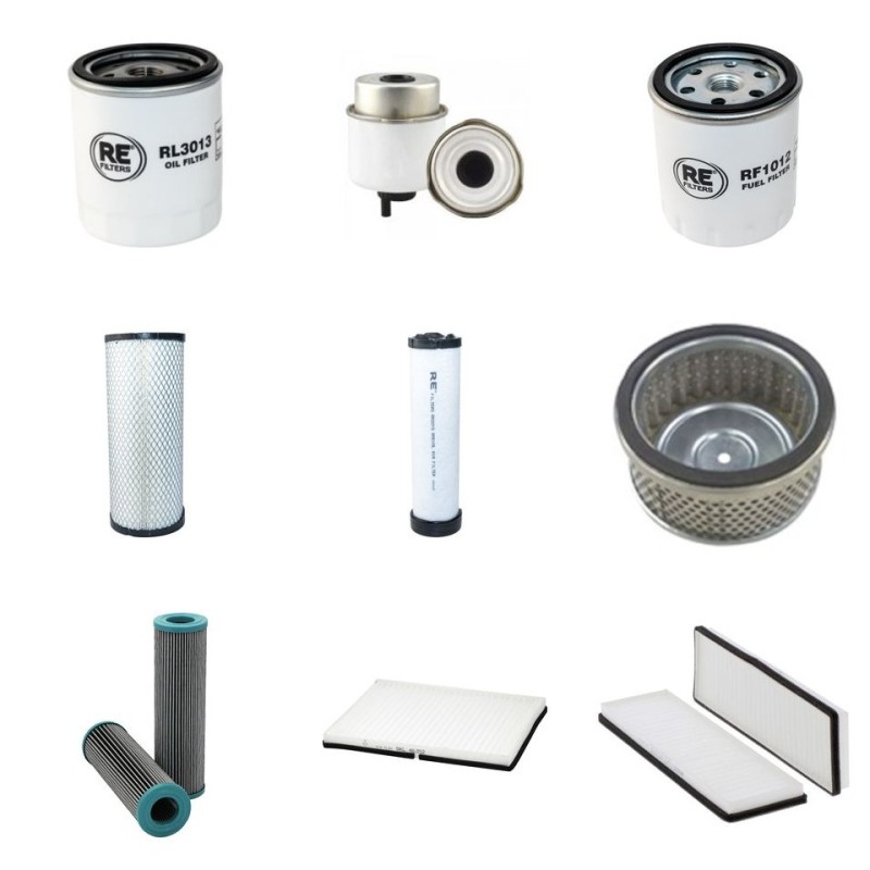 JCB 406 Filter Service Kit W/ Deutz Engine