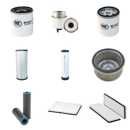 Filter Kit for JCB 406 with Deutz Engine