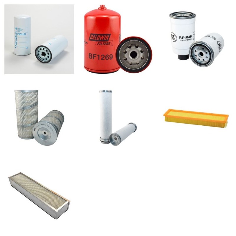 DEUTZ 6.88 AGROSTAR Filter Service Kit w/Deutz BF6L913 Eng.   YR  01.93-12.99