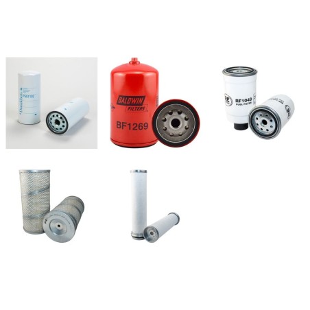 DEUTZ 6.88 AGROSTAR Filter Service Kit Air Oil Fuel Filters w/Deutz BF6L913 Eng.   YR  01.93-12.99