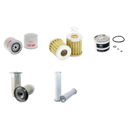 DEUTZ 60 F AGROCOMPACT Filter Service Kit Air Oil Fuel Filters w/SLH 1000.3W Eng.   YR  2.98- 60 CH