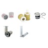 DEUTZ 60 F AGROCOMPACT Filter Service Kit Air Oil Fuel Filters w/SLH 1000.3W Eng.   YR  2.98- 60 CH
