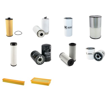 DEUTZ 600 M AGROTRON Filter Service Kit w/Deutz TCD2012L06-4V Eng.   YR  2009-