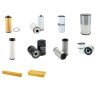 DEUTZ 600 M AGROTRON Filter Service Kit w/Deutz TCD2012L06-4V Eng.   YR  2009-