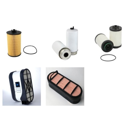 DEUTZ 6130.4 AGROTRON Filter Service Kit w/Deutz TCD4.1 Eng.   YR  2013-