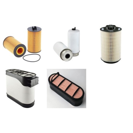 DEUTZ 6190 AGROTRON TTV Filter Service Kit Air Oil Fuel Filters w/Deutz TCD6.1L06-4V Eng.   YR  2014 193 CH
