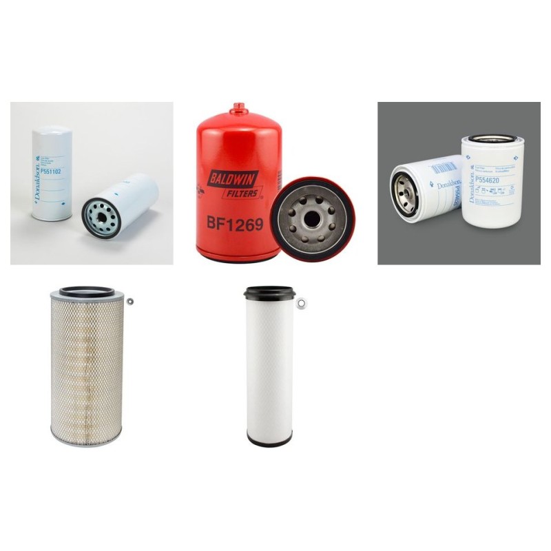 DEUTZ 8.31 AGROSTAR Filter Service Kit w/Deutz BF6L913 Eng.   YR  01.93-12.99 230 CH