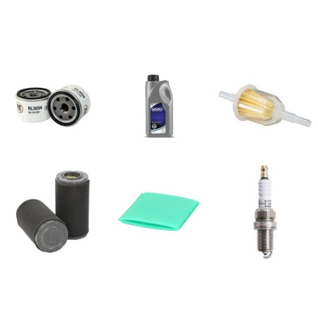 Filter Kit for John Deere D120/LA125/LG262 with Briggs & Stratton V-Twin 21 HP Engine