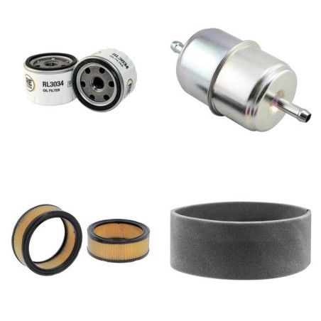 Filter Kit for John Deere F620 Air Oil Fuel Filters with Briggs & Stratton 20 HP Engine