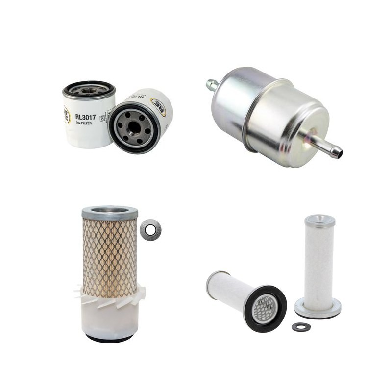 Filter Kit for John Deere F911 Air Oil Fuel Filters with Kawasaki Engine