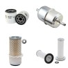 JOHN DEERE F911 Filter Service Kit Air Oil Fuel Filters w/Kawasaki Eng.