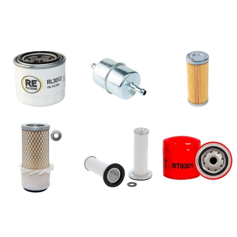 Filter Kit for John Deere F912 with Yanmar Engine Engine