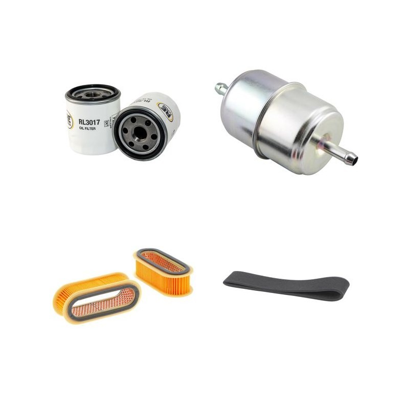 John Deere LX289 Filter Service Kit Air, Oil, Fuel Filters, Spark Plugs