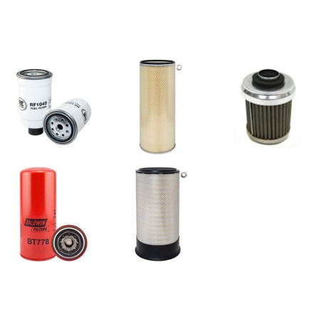 DEUTZ D 1037 Filter Service Kit w/Deutz  Eng.   YR  -1990