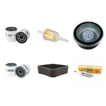 Filter Kit for John Deere X575 Lawn Tractor Air, Oil, Fuel, Spark Plugs