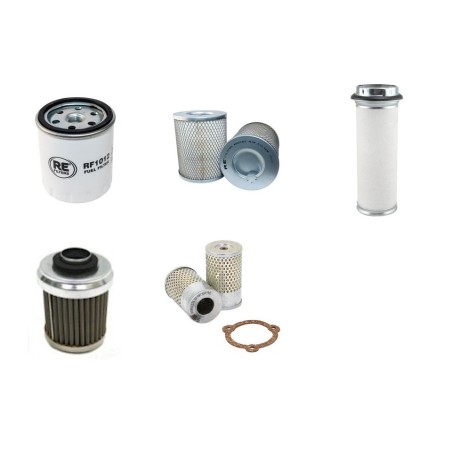DEUTZ D 2807 Filter Service Kit w/Deutz F2L912 Eng.