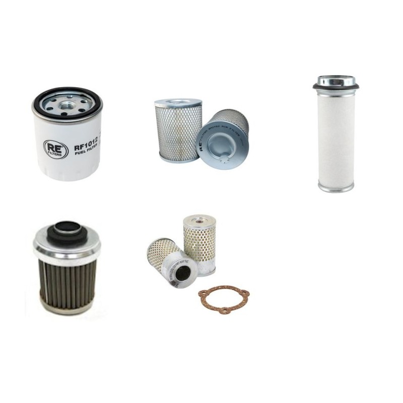 DEUTZ D 3607 Filter Service Kit w/Deutz F2L912 Eng.
