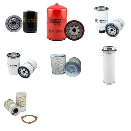 DEUTZ D 4507 Filter Service Kit with Deutz F3L912 Eng