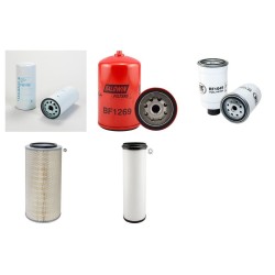 DEUTZ DX 230 Filter Service Kit Air Oil Fuel Filters w/Deutz BF6L913 Eng.   YR  05.78-01.86