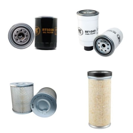DEUTZ DX 3.30 F Filter Service Kit Air Oil Fuel Filters w/Deutz F3L912 Eng.