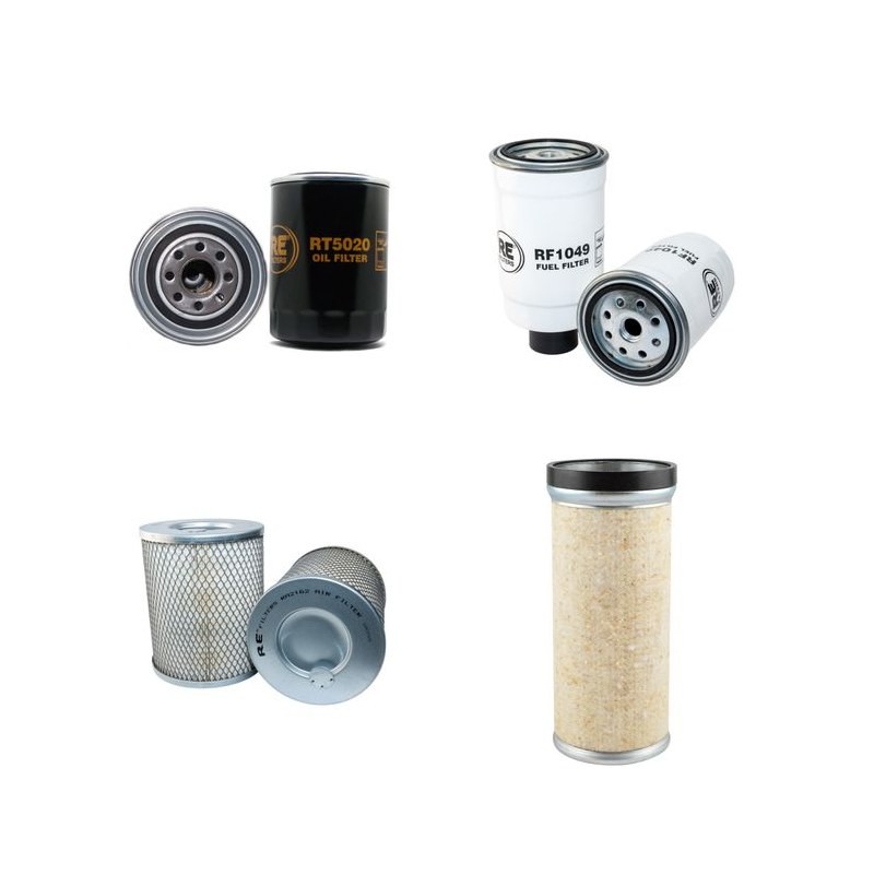 DEUTZ DX 3.70 F Filter Service Kit Air Oil Fuel Filters w/Deutz F4L912 Eng.   YR  05.86-