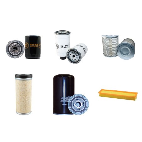 DEUTZ DX 380 V Filter Service Kit with Deutz F4L913 Eng 0586- HP 75 CH