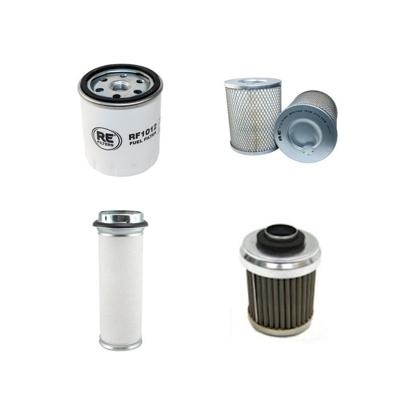 DEUTZ DX 36 V Filter Service Kit w/Deutz F2L912 Eng.   YR  06.78-01.86 34 CH
