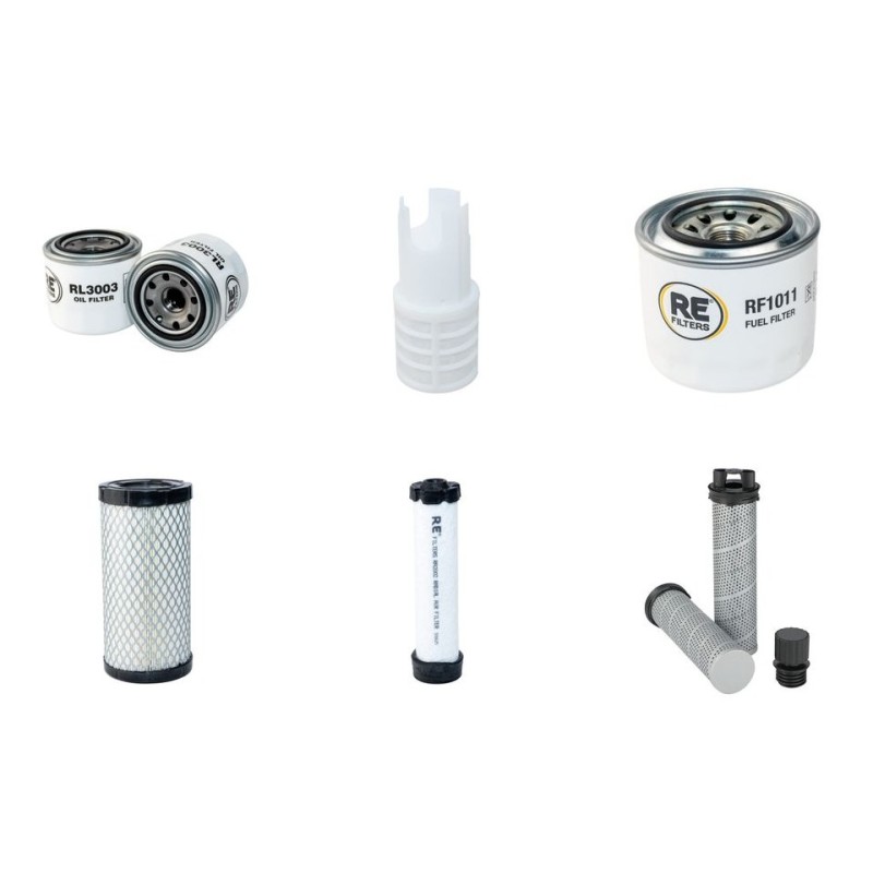 AMMANN RX 26 Filter Service Kit w/Yanmar 3TNT88 Eng.