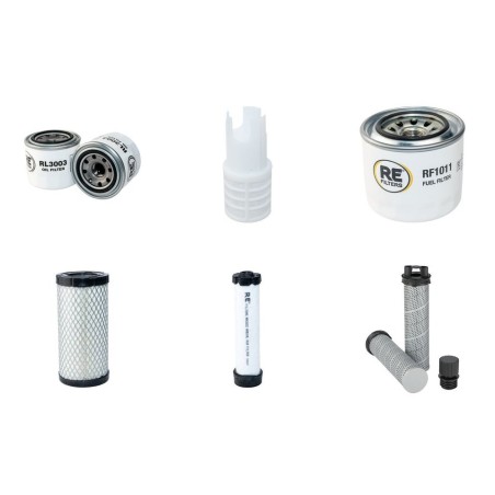 AMMANN RX 26 Filter Service Kit w/Yanmar 3TNT88 Eng.