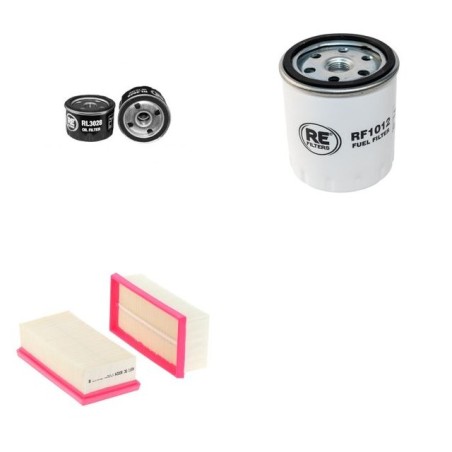 DEUTZ F 3 M 1008 Filter Service Kit w/3 CYL 920CMC Eng.