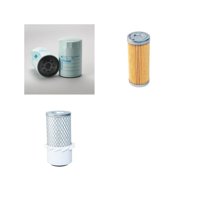 Komatsu PC05 Filter Service Kit - Komatsu 3D72-1, 3D72-2C Engine Air, Oil, Fuel