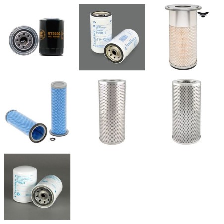 Komatsu PC100-5, PC100-6, PC120-5, PC120-6 Filter Kit Air, Oil, Fuel Filters
